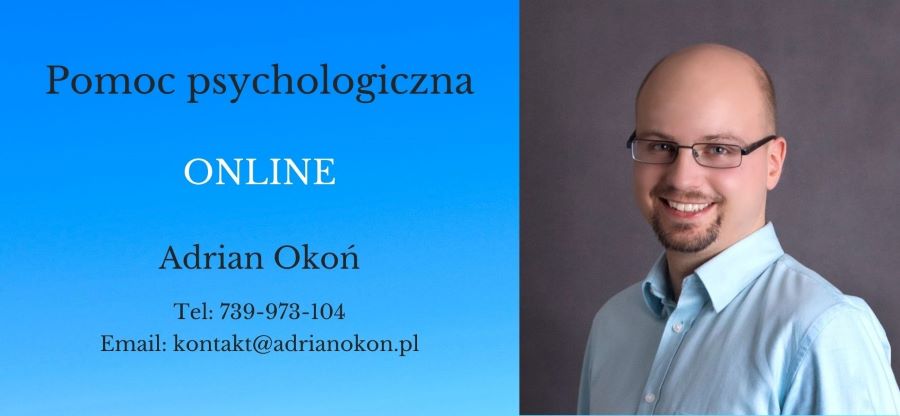 Konsultacje i terapia online, Adrian Okoń